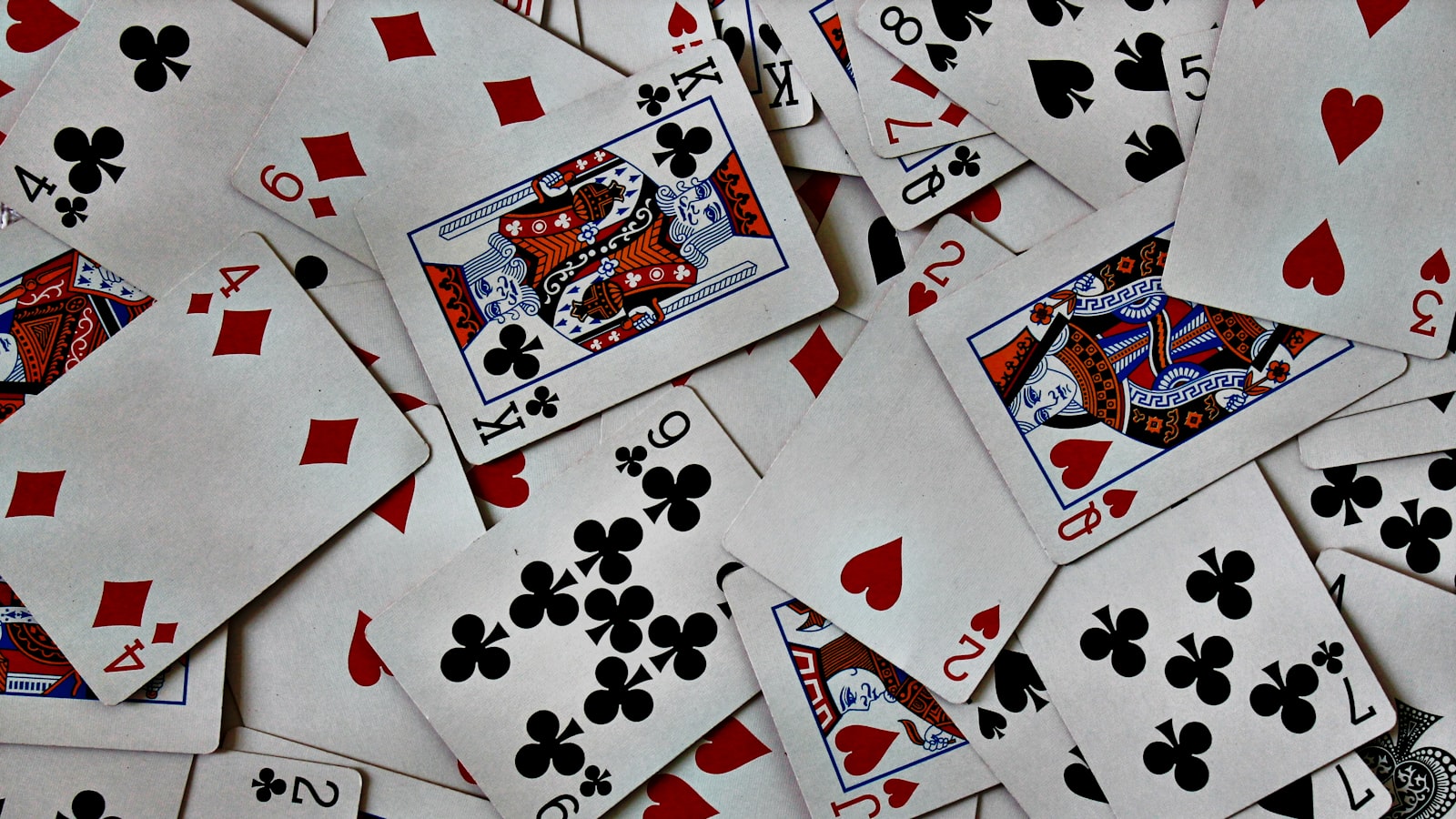 Pile de cartes a jouer